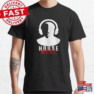 House Addict White Classic T-Shirt Unisex